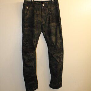 G-Star RAW Camo Cargo Pants Men’s 28x32 Slim Tactical Military Style
